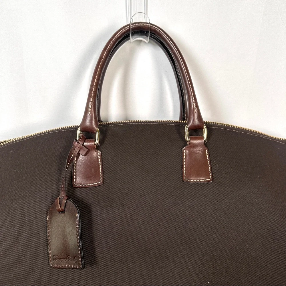 Dooney & Bourke Vintage Canvas Large Weekender Duffle Bag - Picture 6 of 16